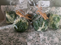 Rosemary Swirl Handcrafted Guest Soap ( circle)