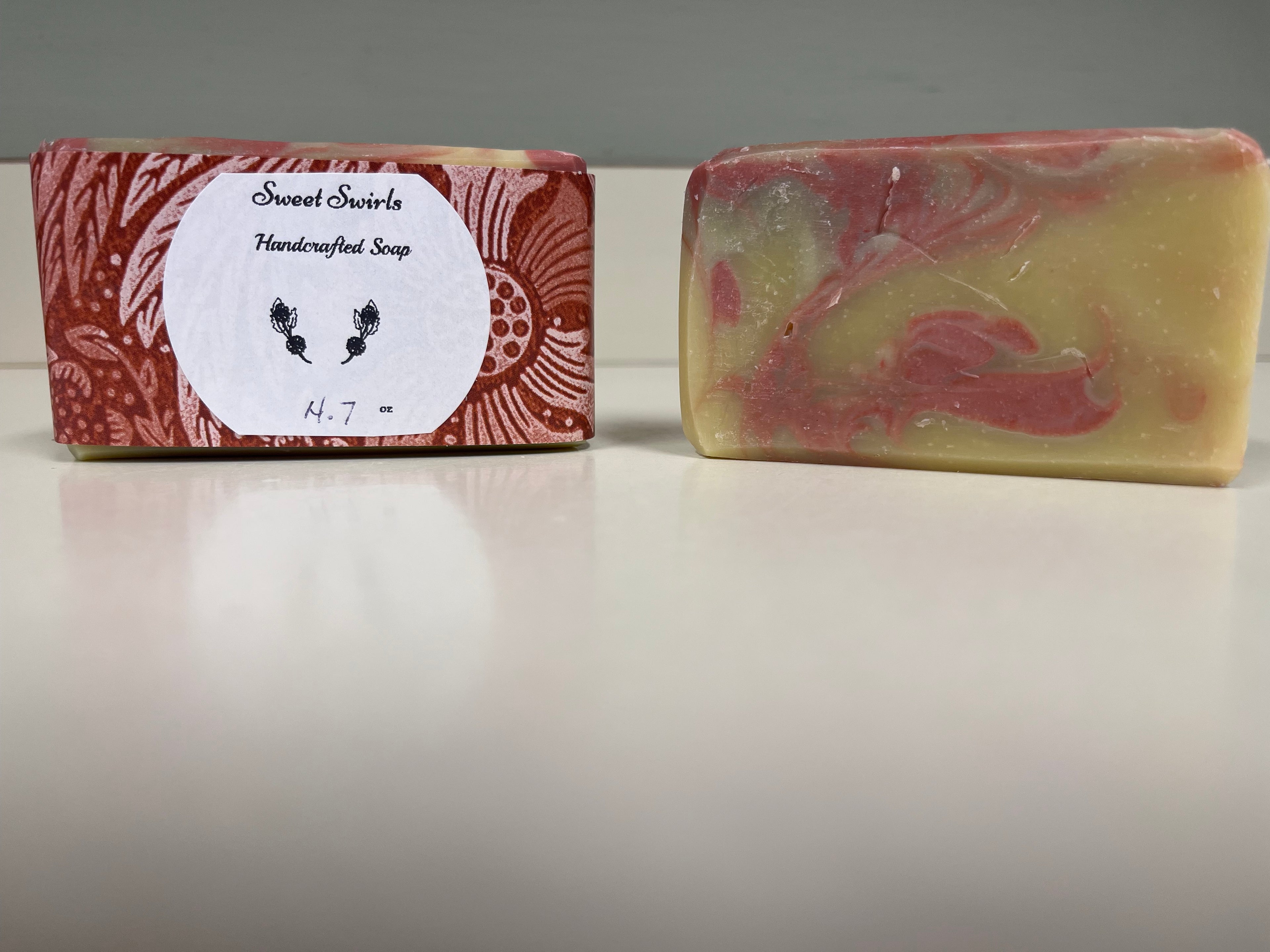 Sweet Swirls Handcrafted Soap