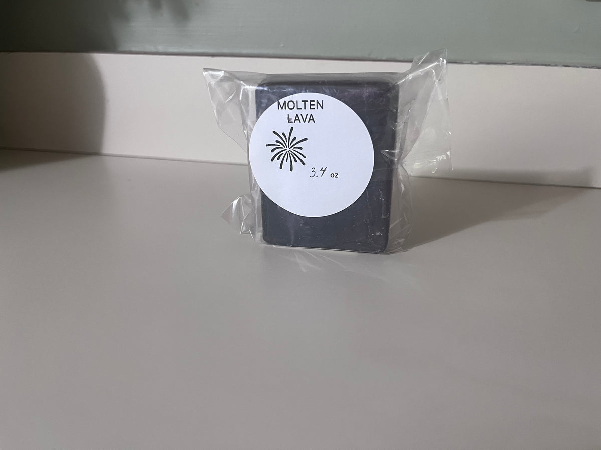Molten Lava Handcrafted Goat Milk Guest Soap