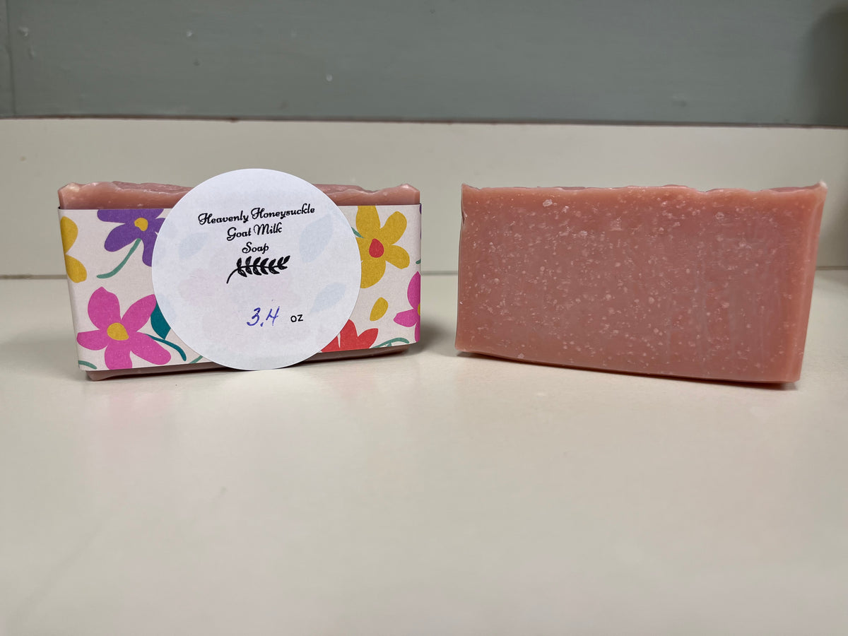 Heavenly Honeysuckle Handcrafted Goat milk Soap