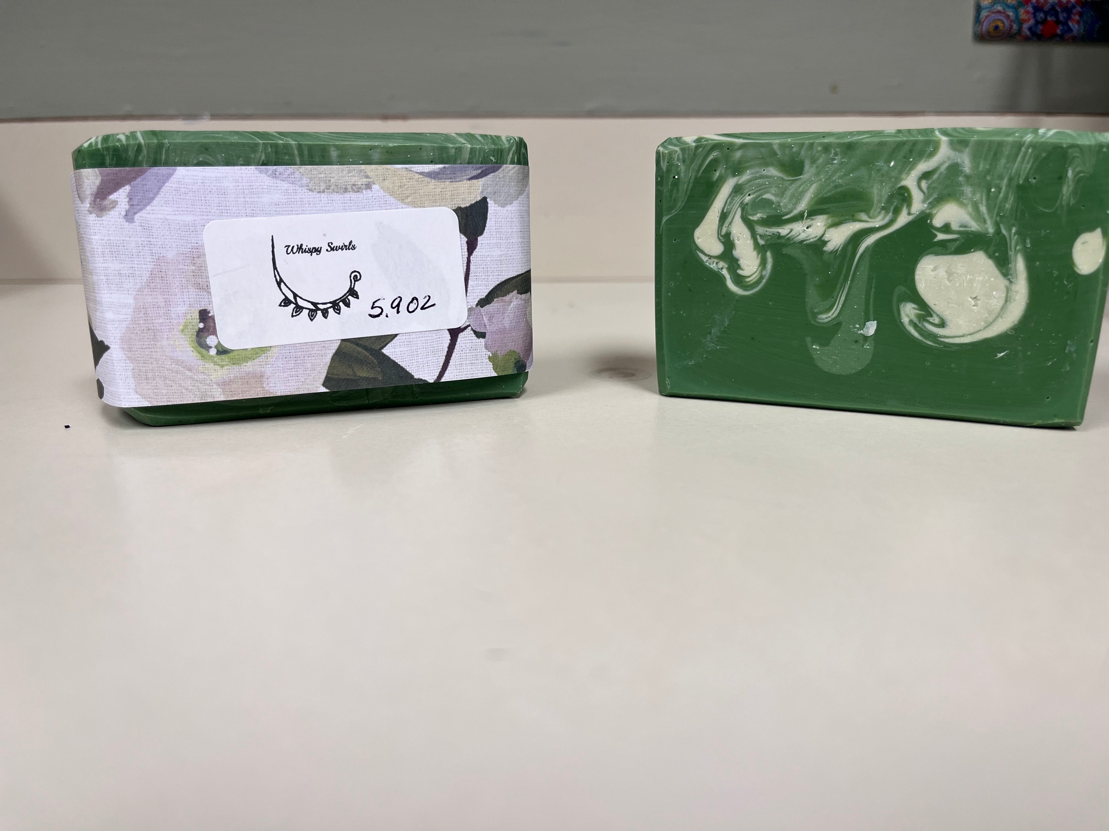 Whispy Swirls Handcrafted Soap