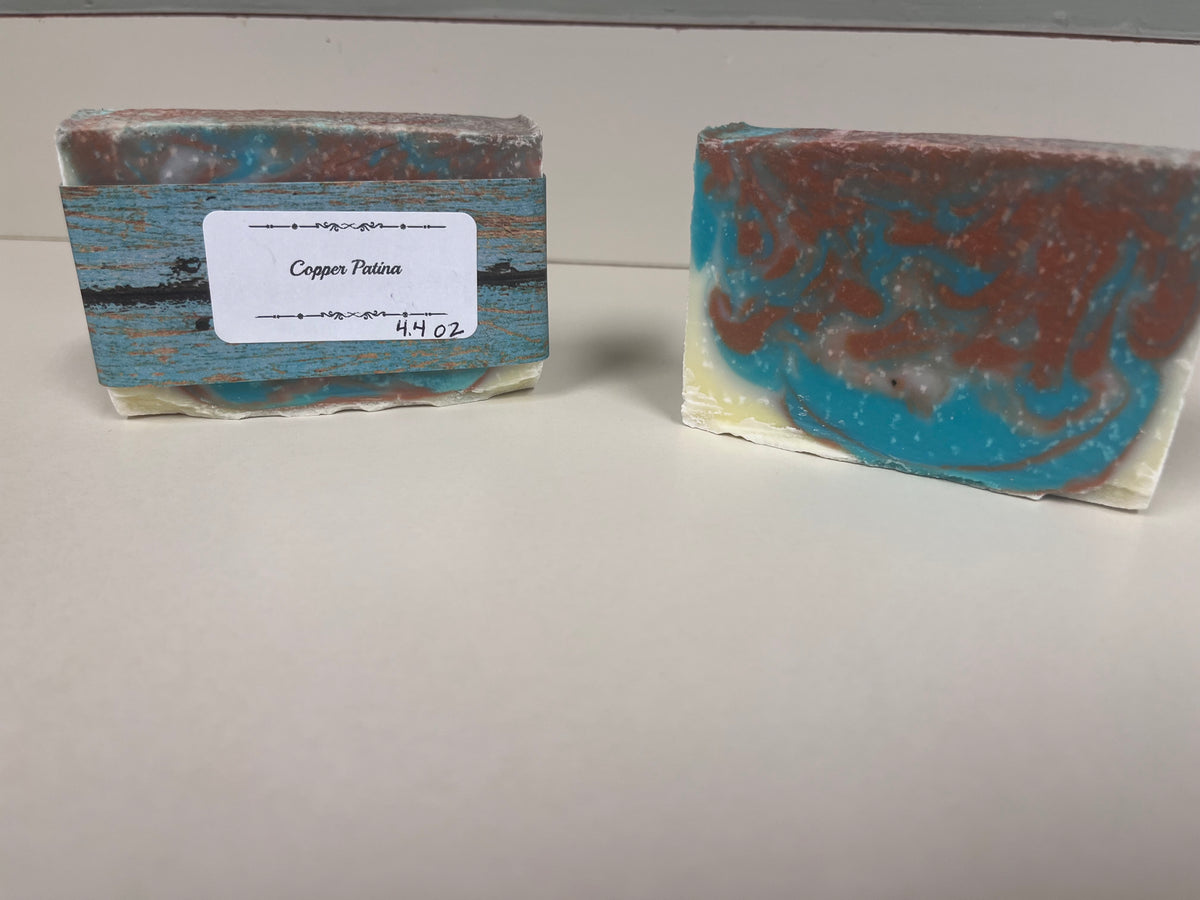 Copper Patina Handcrafted Soap