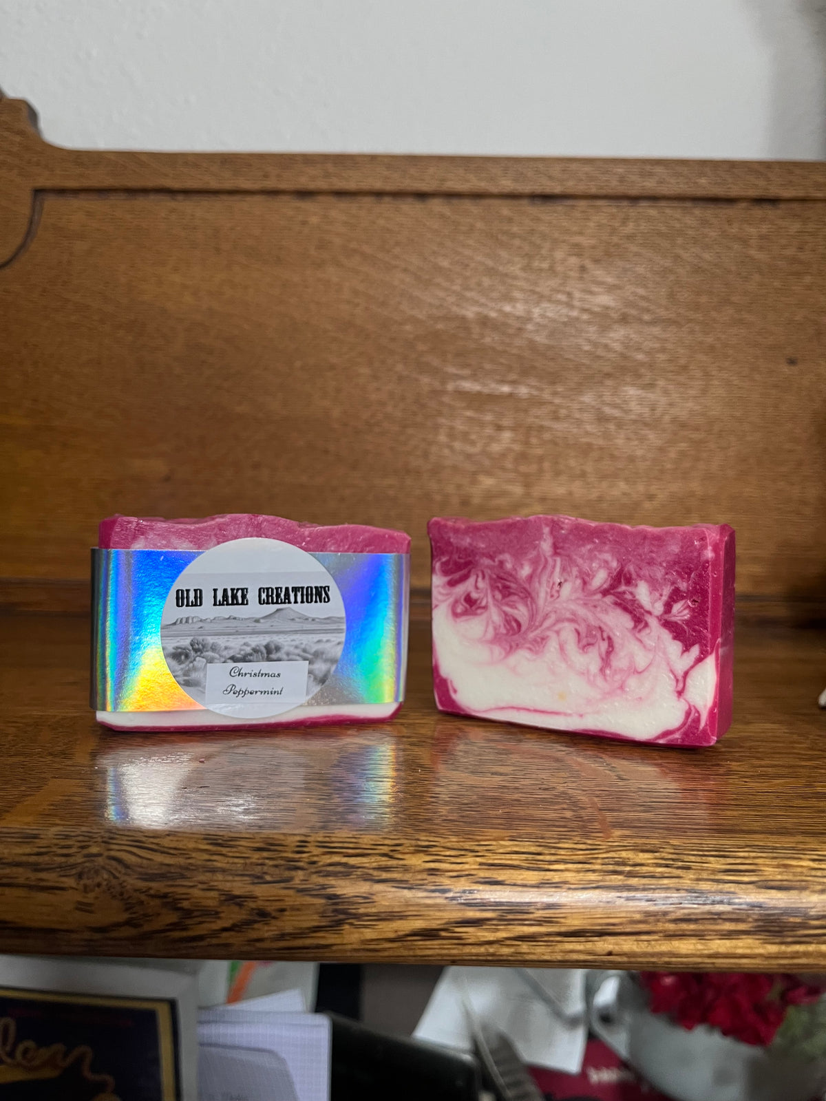 Peppermint Candy Handcrafted Soap