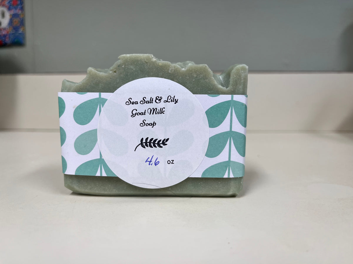 Sea Salt & Lily Handcrafted Goat Milk Soap