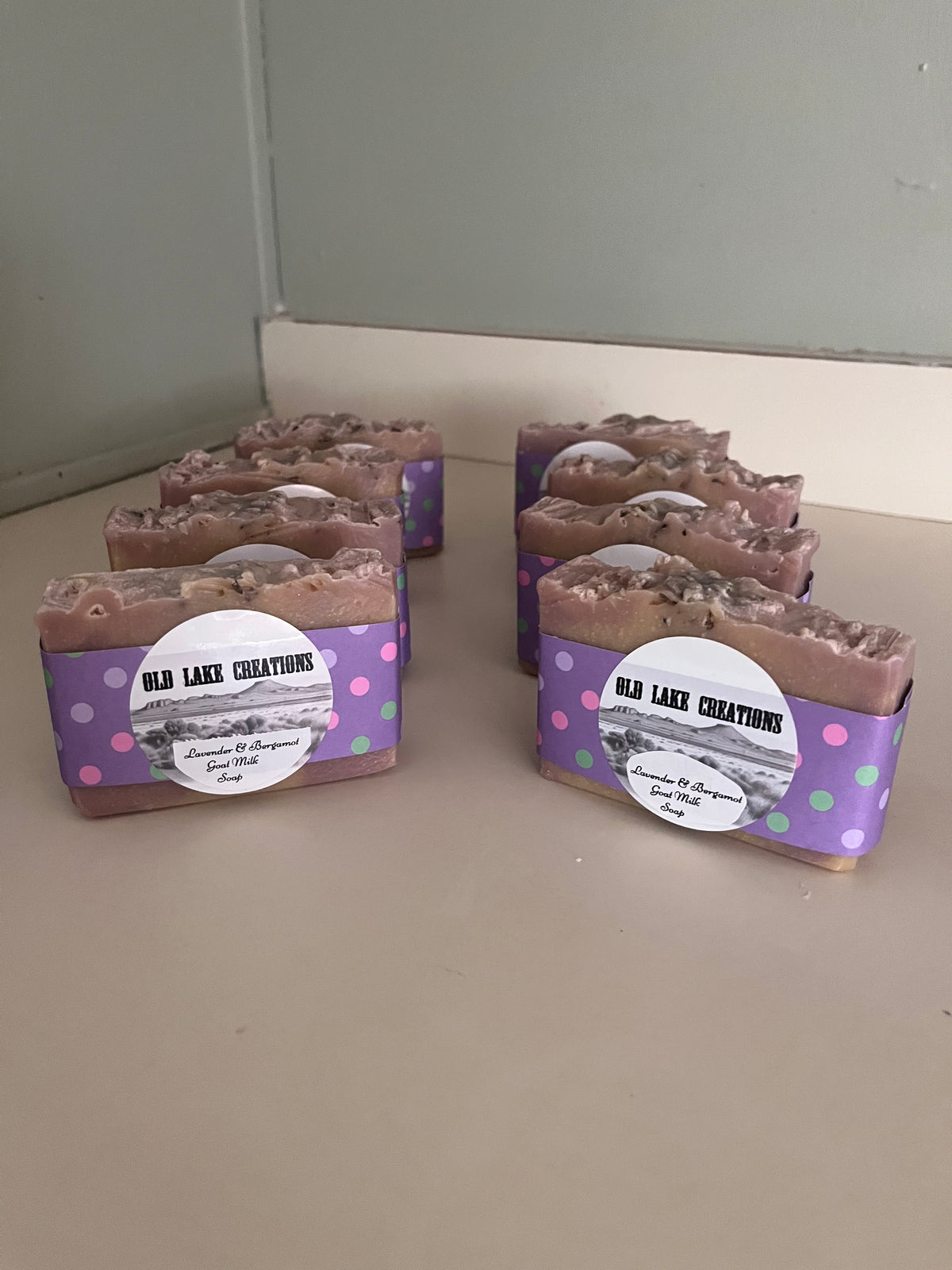 Lavender & Bergamot Handcrafted Goat Milk Soap