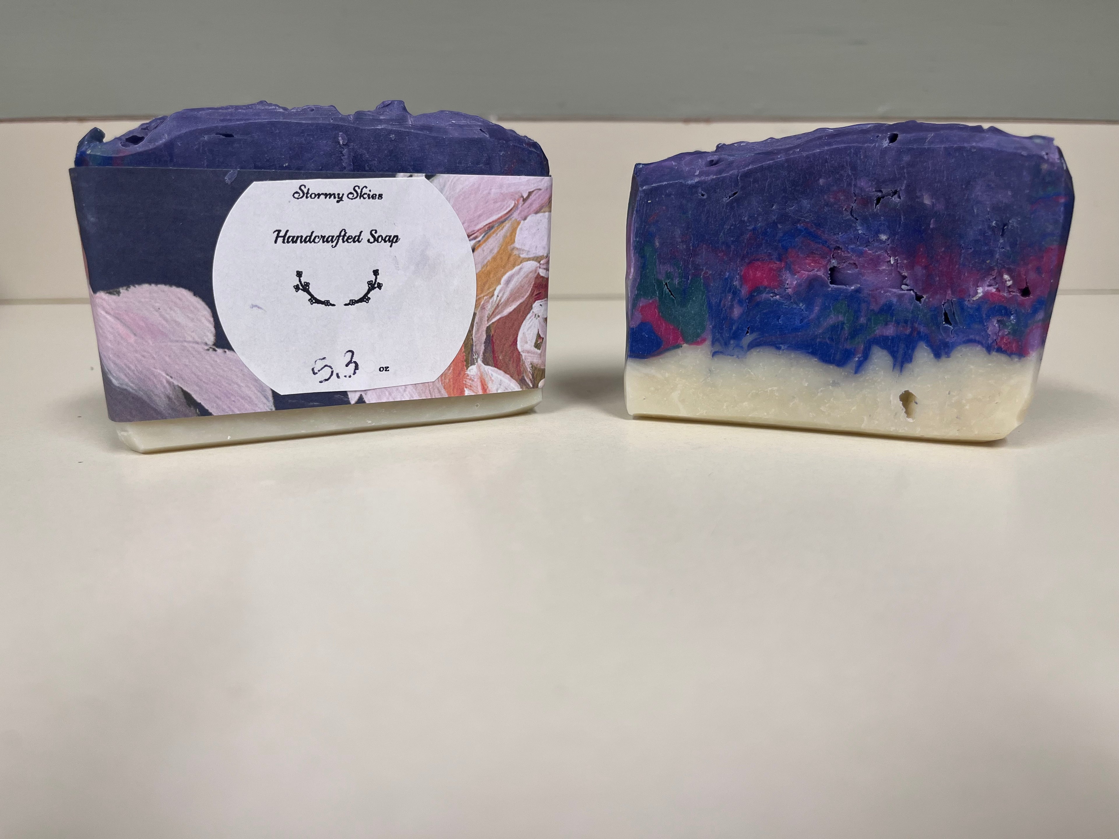 Stormy Nights Handcrafted Soap