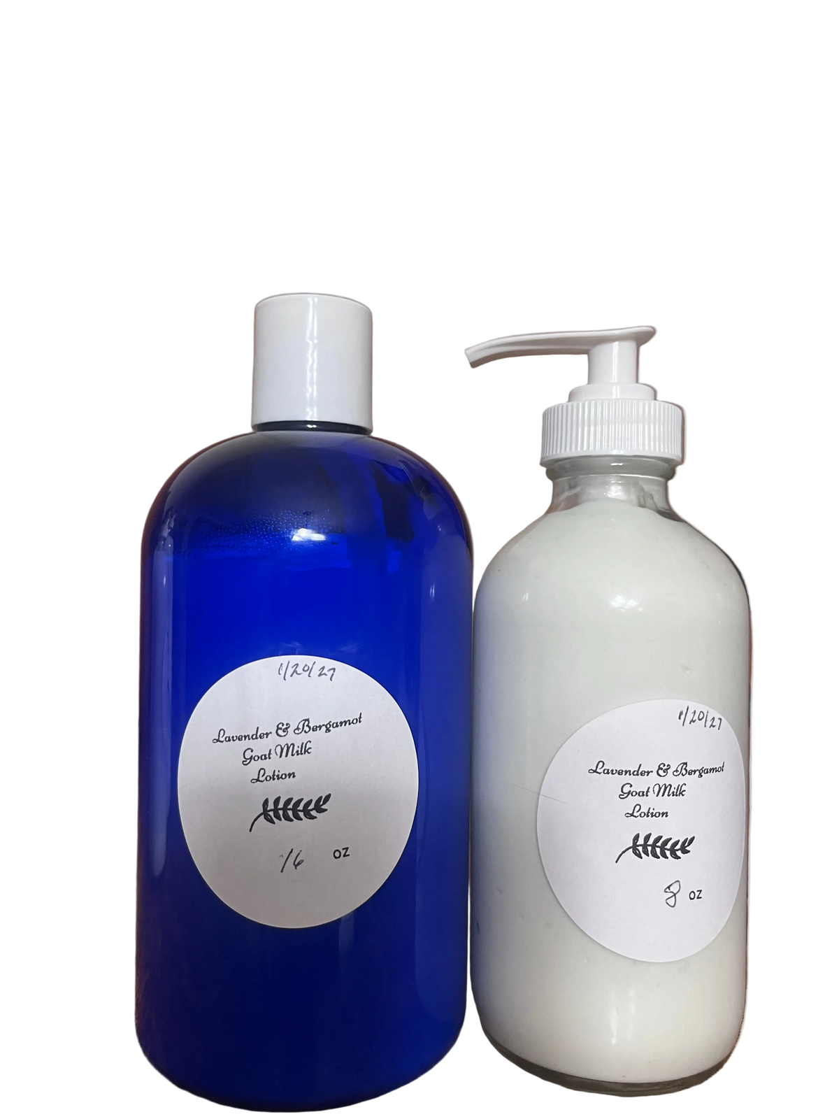 Lavender & Bergamot Goat Milk Lotion (16 oz)