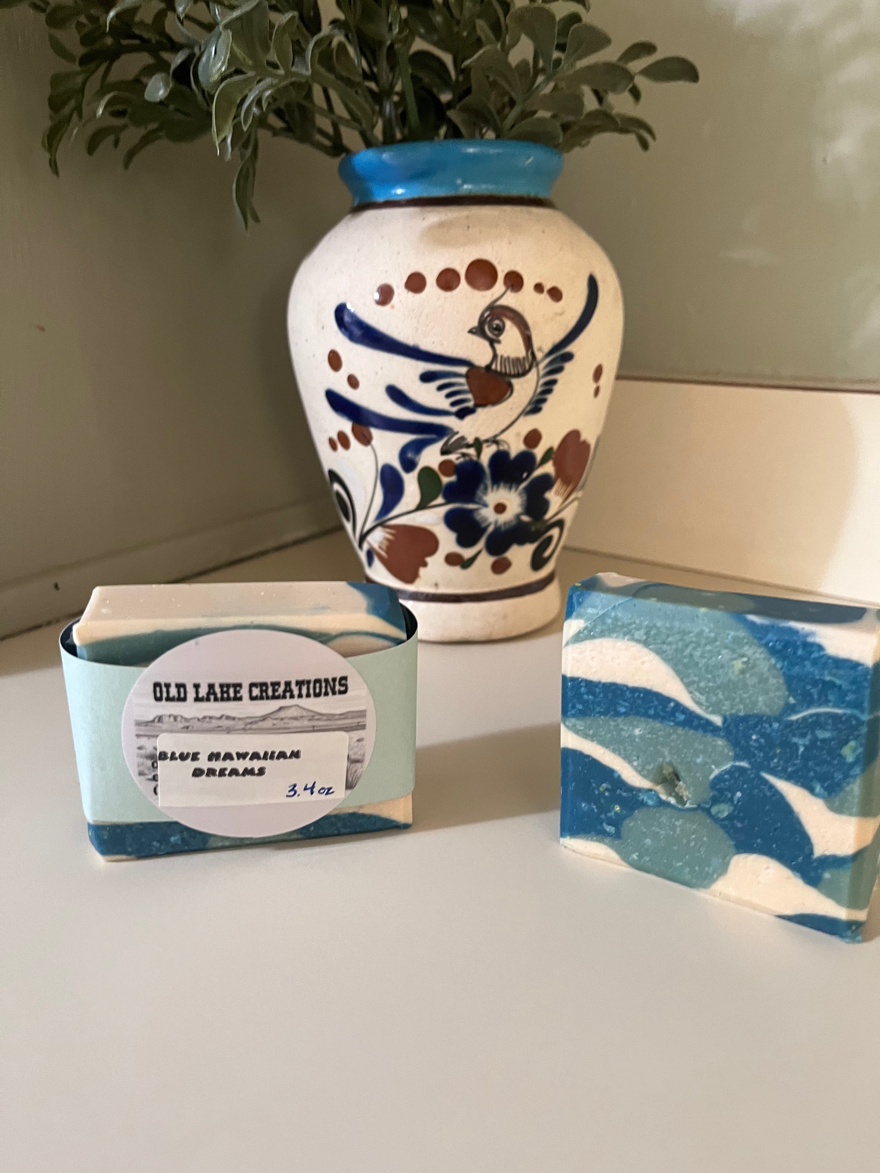 Blue Hawaiian Dreams Goat Milk Soap
