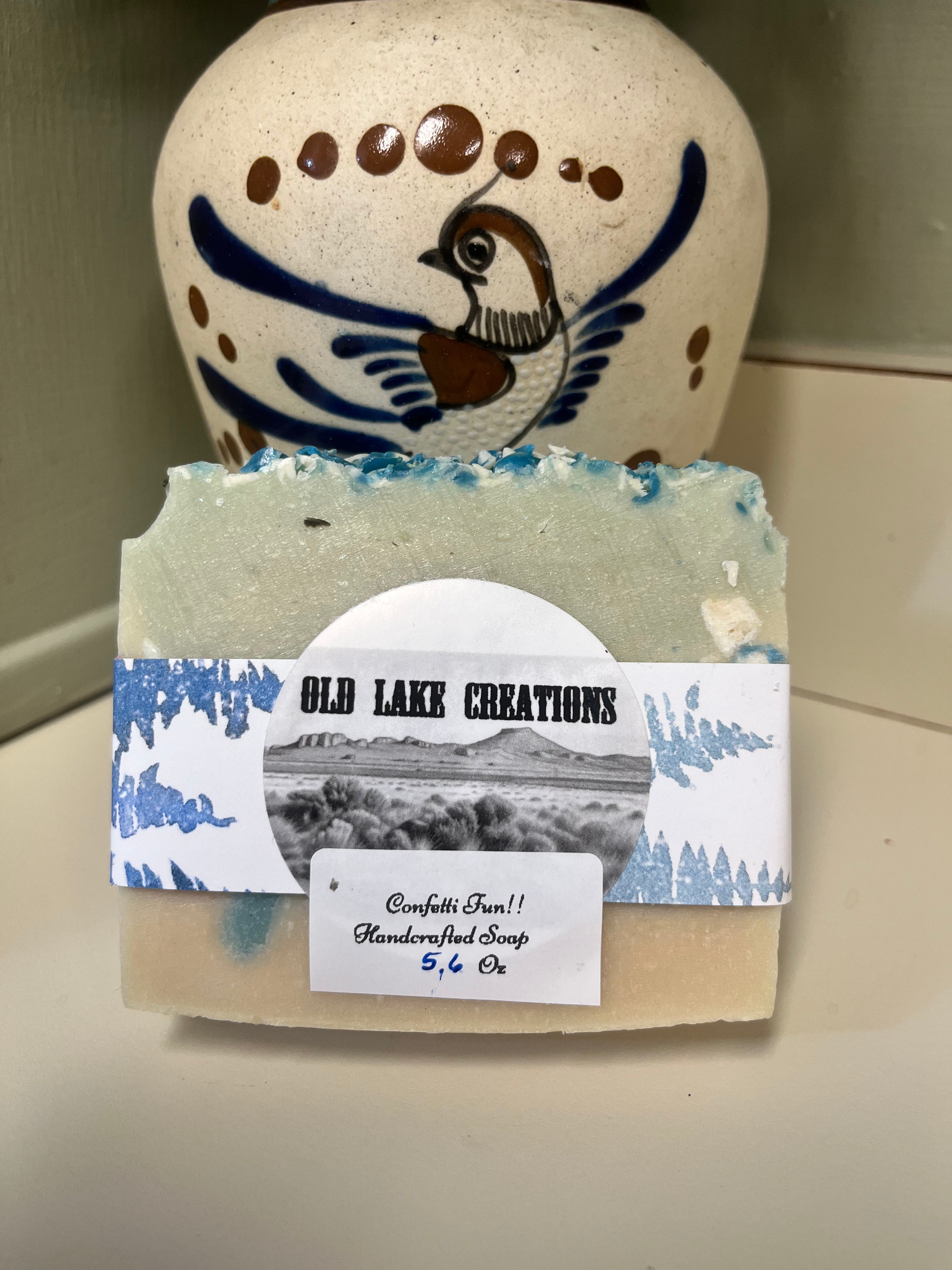 Confetti Fun!! Handcrafted Nourishing Soap